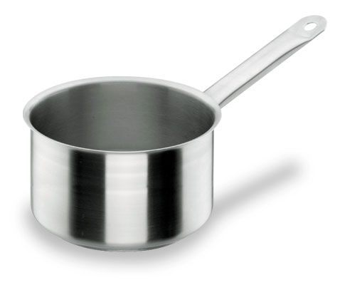 CAZO RECTO 14 CM. INOX LACOR. CHEF CLASSIC