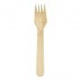 TENEDOR MADERA 16 CM. PACK 100 UD.