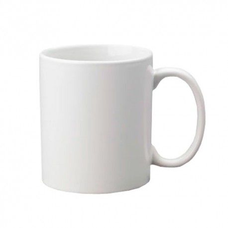 MUG BLANCO PORCELANA PARA MANUALIDADES