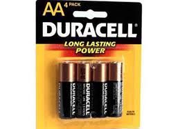 PILA DURACELL AA. 4 UDES