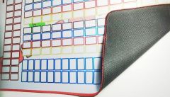 TAPETE JUEGO RUMMY 2 JUGADORES.40X60CM. RUMMYBOARD