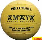 PELOTA SONORA DE CAUCHO CELULAR VOLEEY