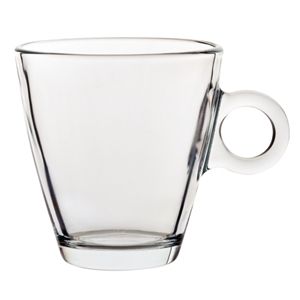 TAZA EASY BAR CAPUCHINO 23 CL. TRANSP. BORMIOLI 