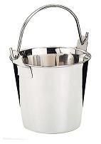 CUBO HIELO INOX C/ASA 16 CM