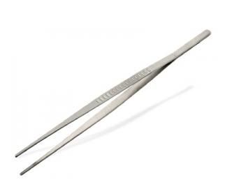 PINZA INOX EMPLATAR CHEFF RECTA 20 CM. SUPREM