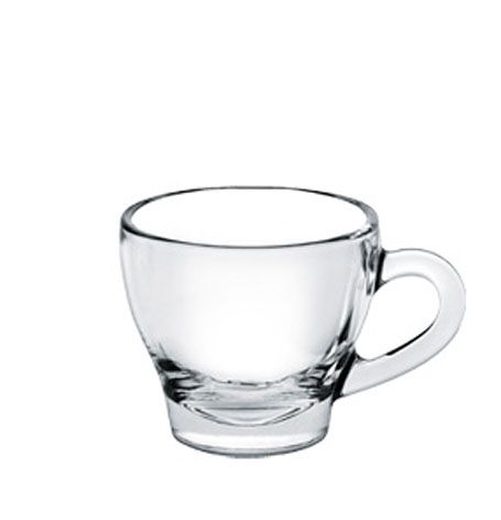 TAZA CAFE TRANSPARENTE ISCHIA 80 CC. BORGONOVO