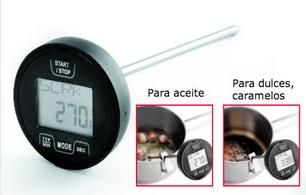 TERMOMETRO MULTIUSOS CON ALARMA LACOR