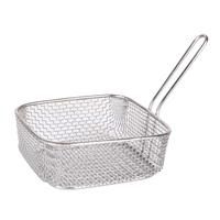 CESTA TAPAS ORIO INOX CUADRADA 14,5x14,5x6 CM