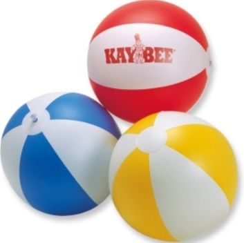 PELOTA DE PLAYA PLASTICO PERSONALIZADA ,23,5 CM